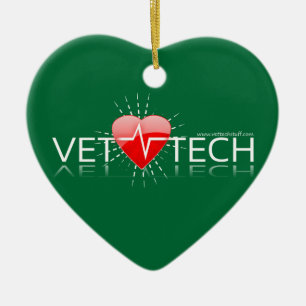 ornement de Noël de technologie de vétérinaire
