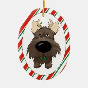 Ornement de Noël de Terrier de cairn