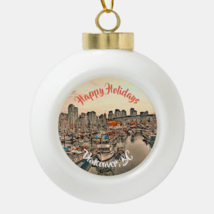 Ornement de Noël de Vancouver, C.-B.