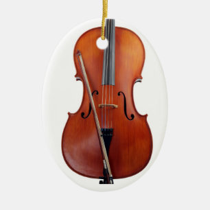 Ornement de Noël de violoncelle