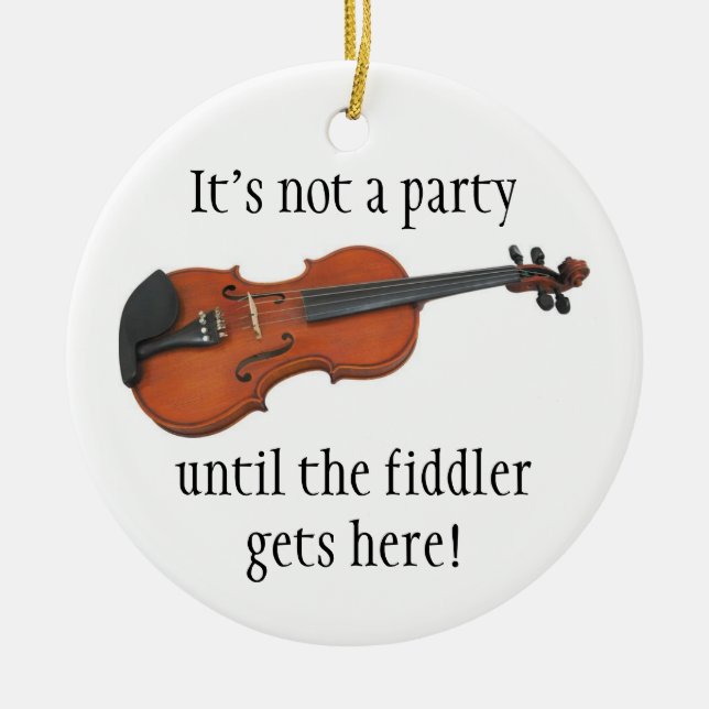Ornement de Noël de VIOLONEUR (Devant)