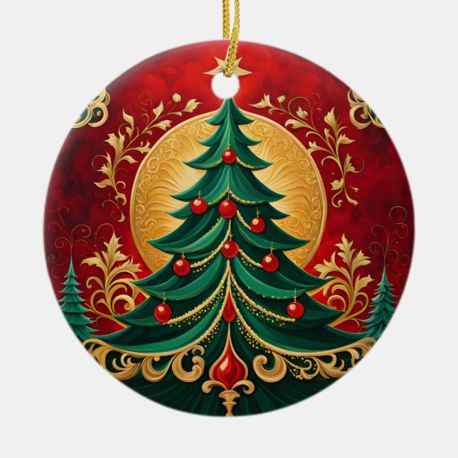 Ornement de Noël décoratif (Devant)