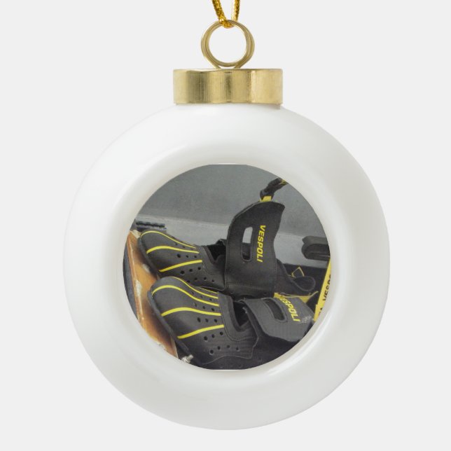 Ornement de Noël d'équipe d'aviron (Devant)