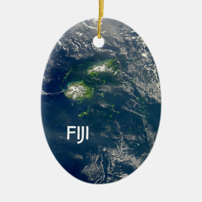 Ornement de Noël des Fidji (Devant)