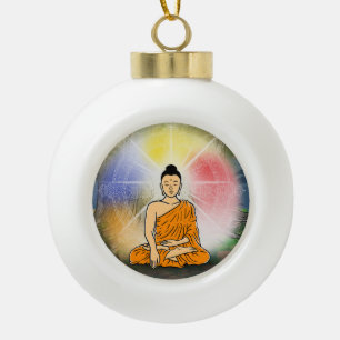Ornement de Noël des Lumières de Bouddha