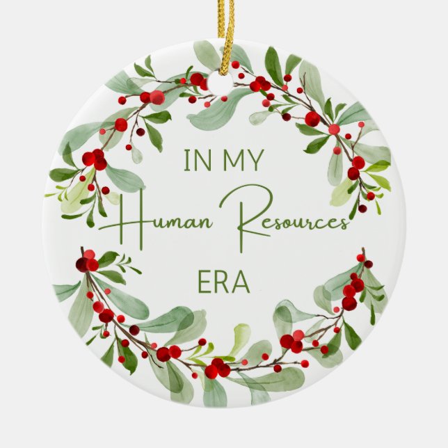 Ornement de Noël des RH (Devant)