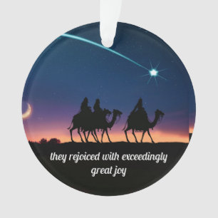 Ornement de Noël des trois hommes sages