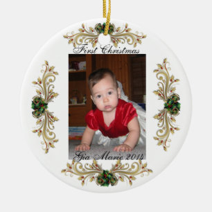 Ornement de Noël du bébé avec Jésus