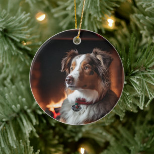 Ornement de Noël du berger australien