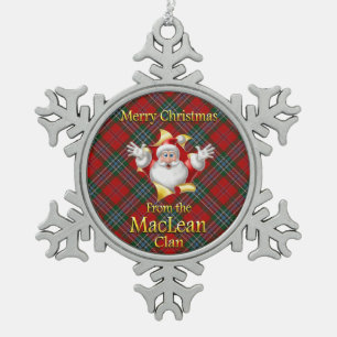 Ornement de Noël du clan écossais MacLean
