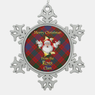 Ornement de Noël du Clan écossais Ross