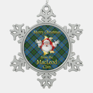Ornement de Noël du Clan MacLeod en Écosse
