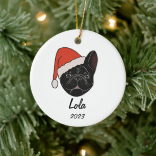 Ornement de Noël du Français Noir