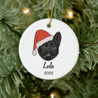 Ornement de Noël du Français Noir
