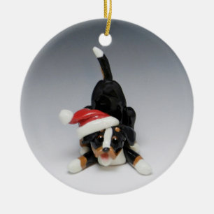 Ornement de Noël du Grand Chien de Montagne Suisse