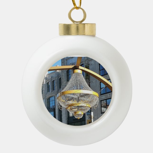Ornement de Noël du lustre Cleveland (Devant)