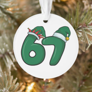Ornement de Noël du Père Noël 67 Elfes