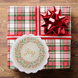 Ornement de Noël en aquarelle « Joye »