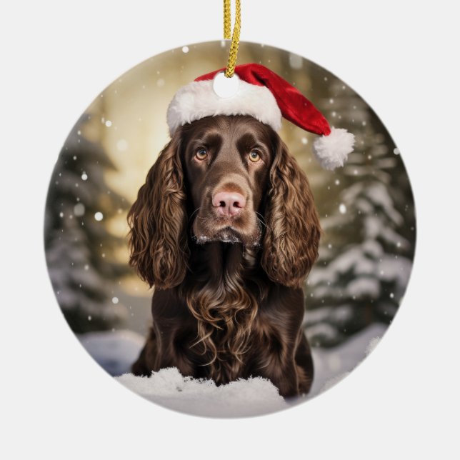 Ornement de Noël en Espagne (Devant)