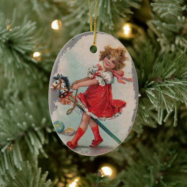 Ornement de Noël féminin et primé (Arbre)