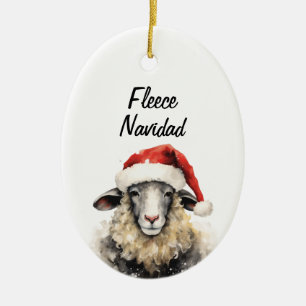 Ornement de Noël Fleece Navidad