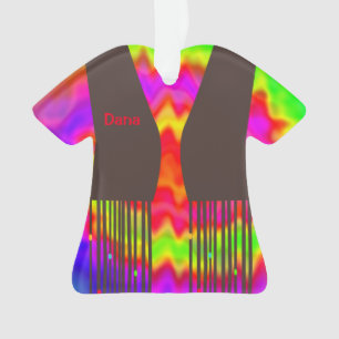 Ornement de Noël hippie super 2