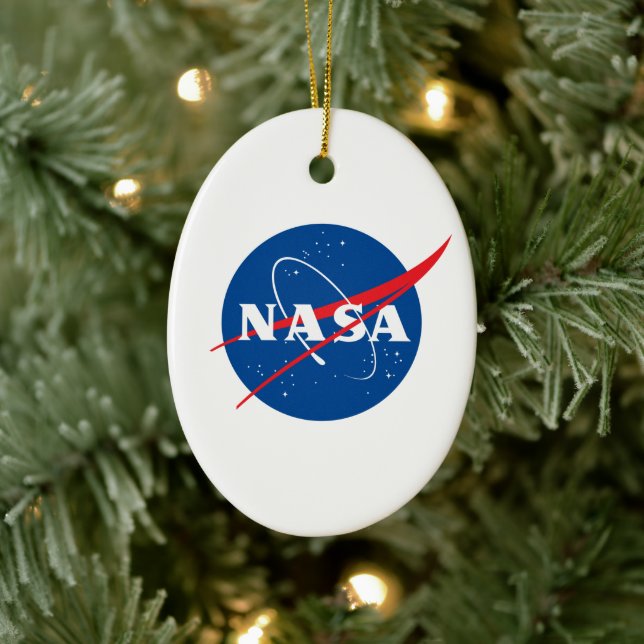 Ornement de Noël Iconique de la NASA (Ellipse Orbi (Arbre)