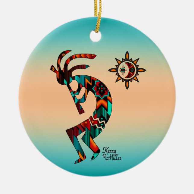 Ornement de Noël Kokopelli (Devant)