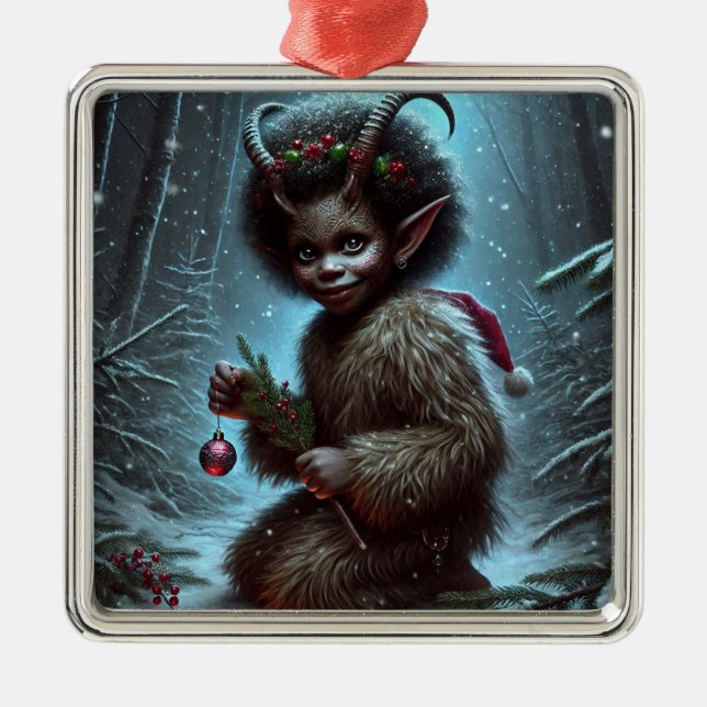 Ornement de Noël Krampus (Devant)