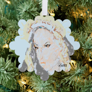 Ornement de Noël : La Vierge Marie
