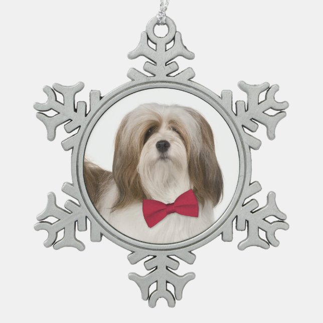 Ornement de Noël Lhasa Apso (Devant)