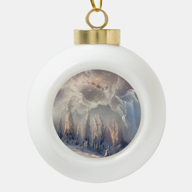 ornement de Noël magique (Devant)
