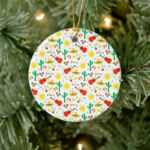 Ornement de Noël mexicain coloré