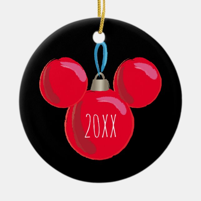 Ornement de Noël Mickey Mouse (Devant)