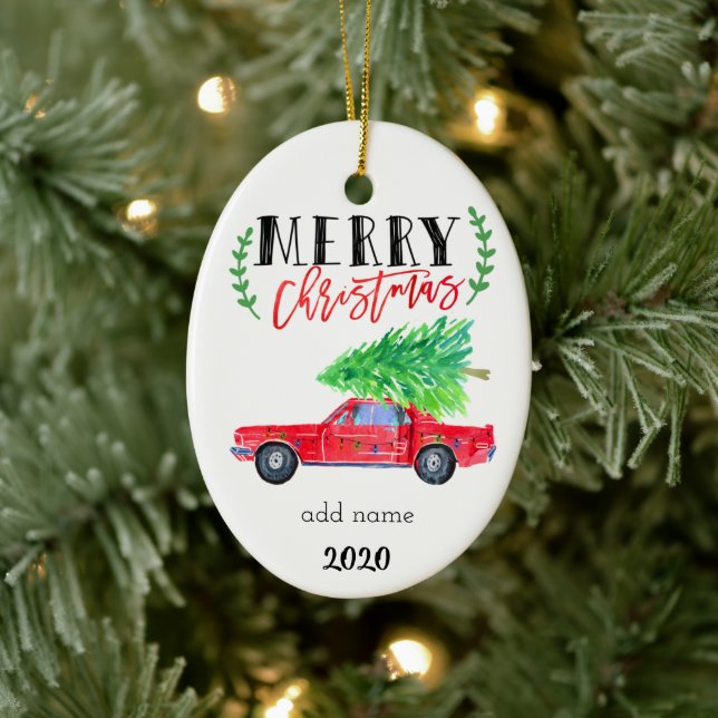 Ornement de Noël Mustang (Arbre)