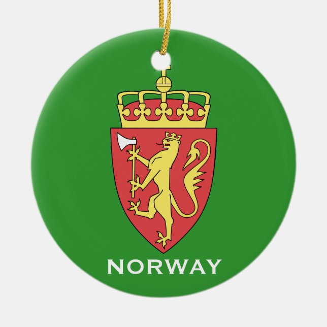 ORNEMENT DE Noël NORVÈGE* (Devant)