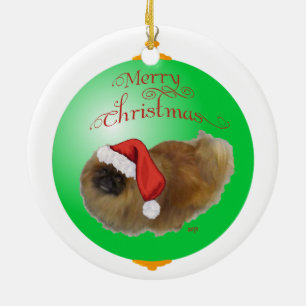 Ornement de Noël Pékinois