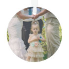 Ornement de Noël personnalisé à double face