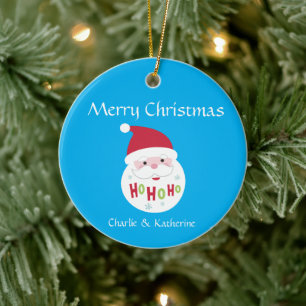 Ornement de Noël personnalisé Noël personnalisé o