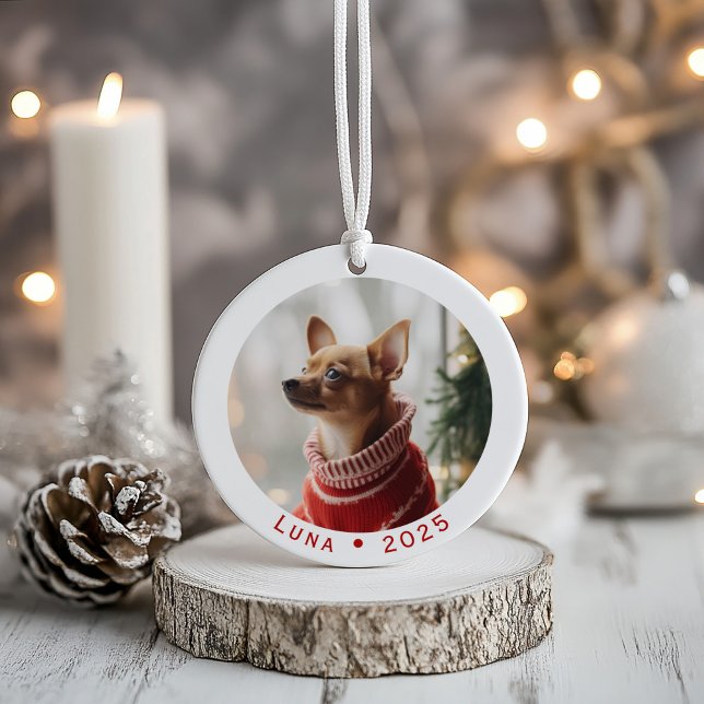 Ornement de Noël personnalisé pour animal de compa (Créateur téléchargé)