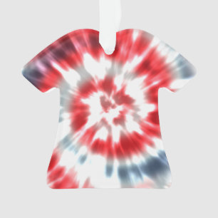 Ornement de Noël personnalisé Tie Dye