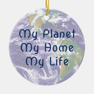Ornement de Noël Planète Terre