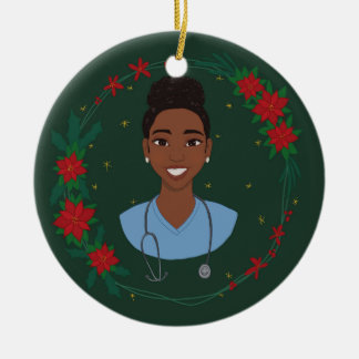 Ornement de Noël pour infirmière, Cadeau personnal