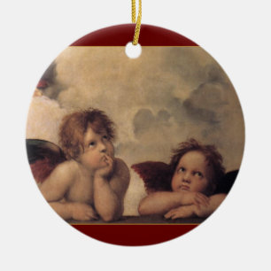 Ornement de Noël Raphael Cherubs