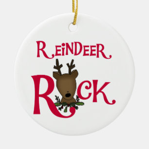 Ornement de Noël Reindeer Rock
