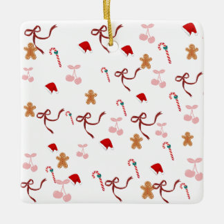 Ornement de Noël Ruban Coquette Mignon