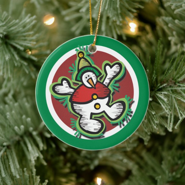 Ornement de Noël Snowman (Arbre)