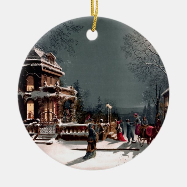 Ornement de Noël victorien (Devant)