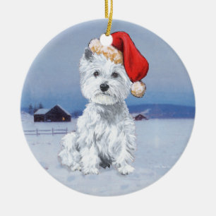 Ornement de Noël Westies