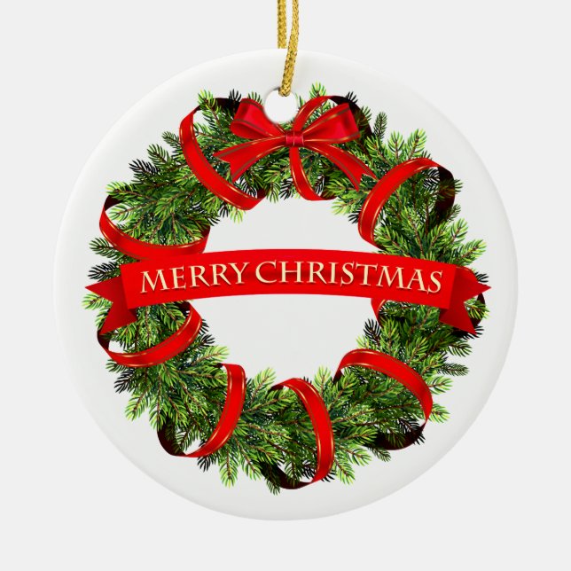 Ornement de Noël-Wreath (Devant)